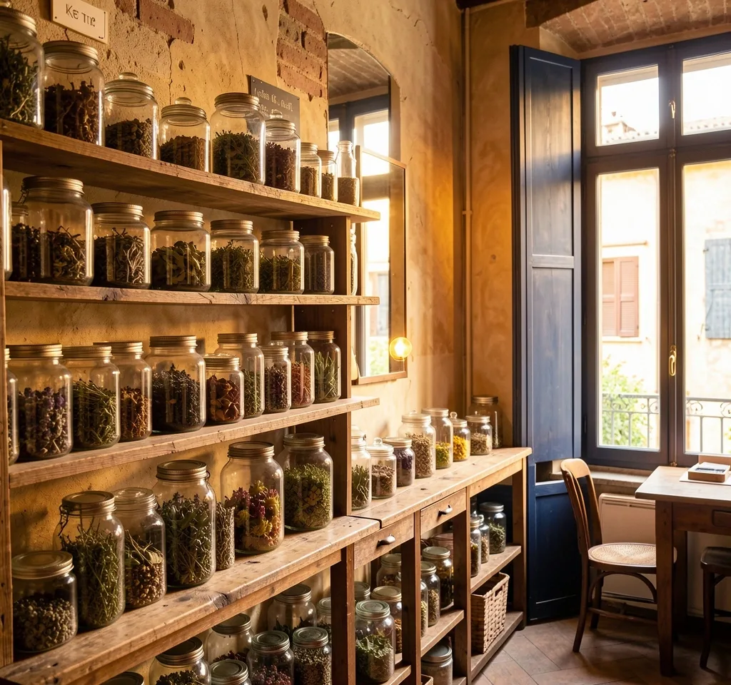 Interno del laboratorio artigianale Good body a Firenze